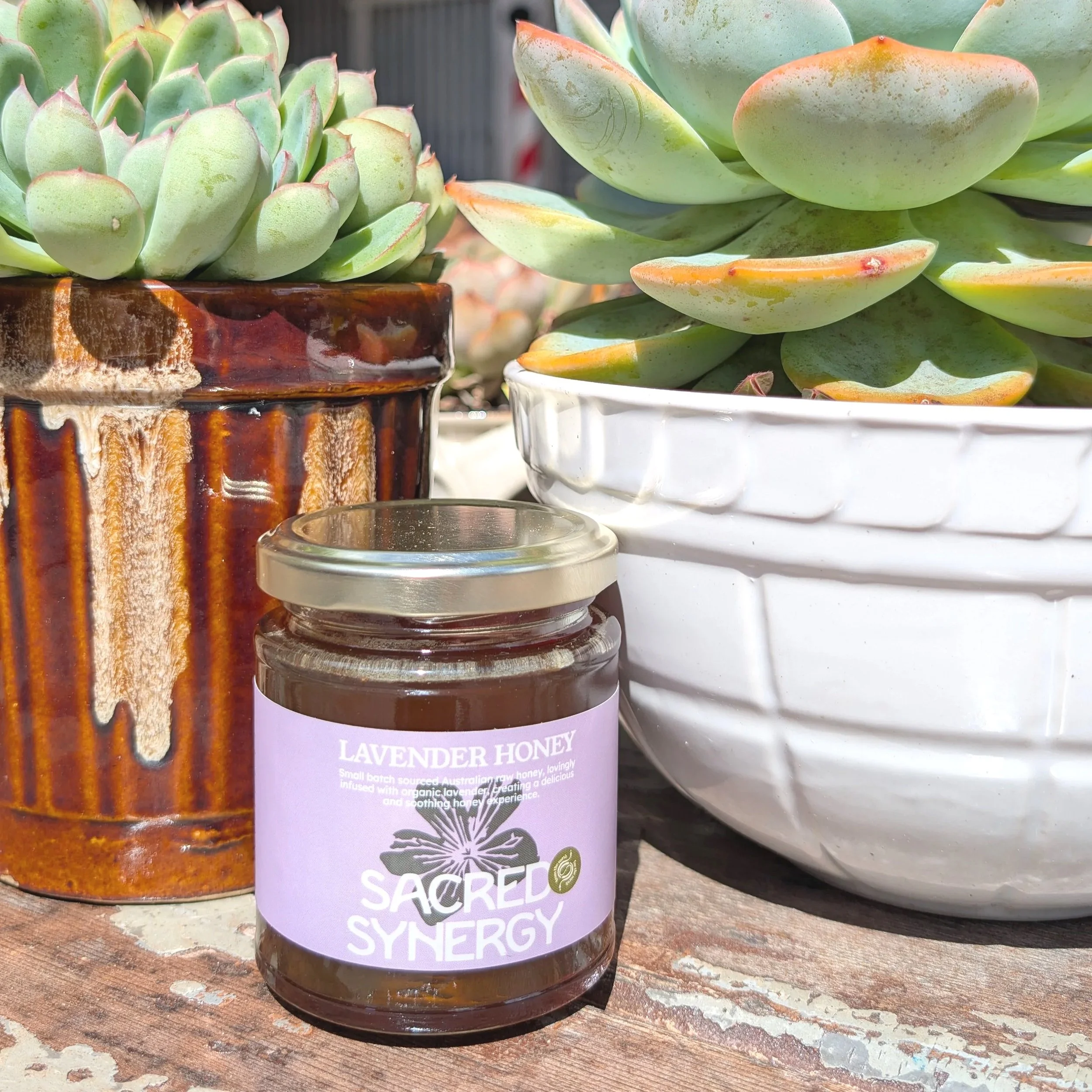 Lavender Infused Raw Honey