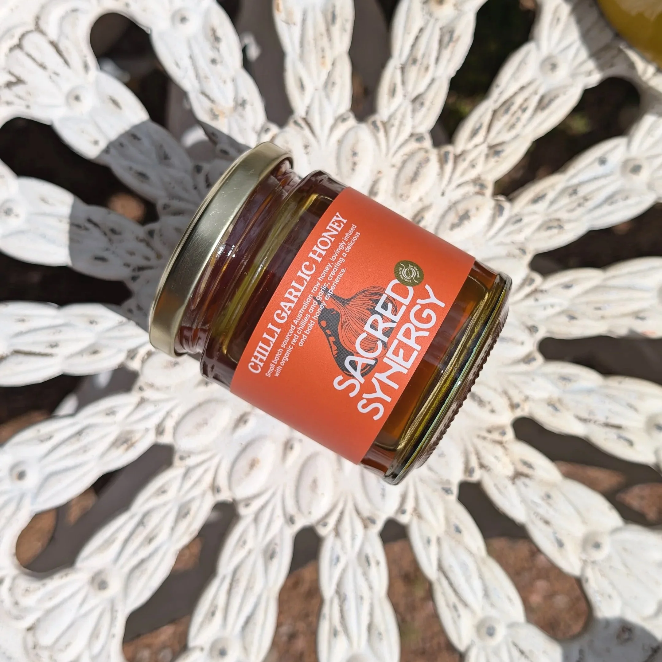 Chilli Garlic Infused Raw Honey