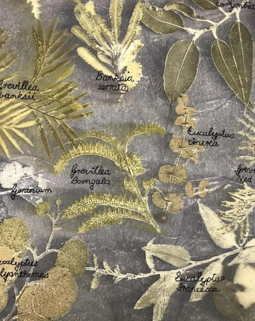 Botanical Printing on Fabric