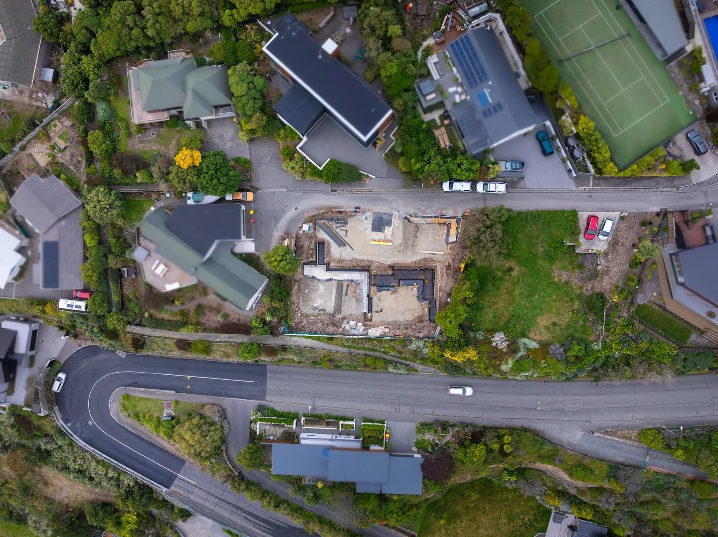 Inviting on Inverness. 🙂&zwj;↕️ 

Things are taking shape on our recent hill site. 
With retaining walls now done and foundations scheduled for pour shortly, it&rsquo;s all go.

This construction site will be home to two modern duplexes in early 202