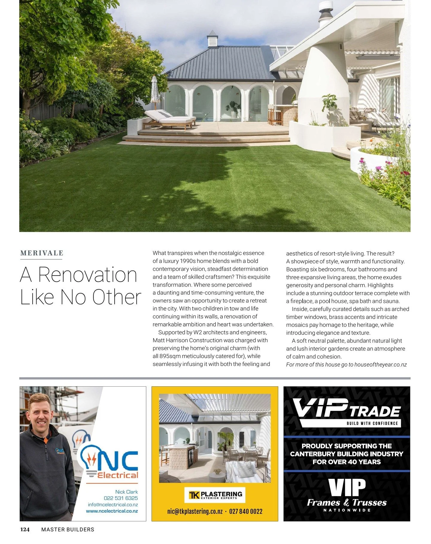 House of the Year entries are live! 🕺

The countdown is on and the anticipation is building as we gear up for the Master Builder awards tomorrow evening! 

Our beautiful Carton Mill project is in the running, and we're excited to be in the $1-2milli