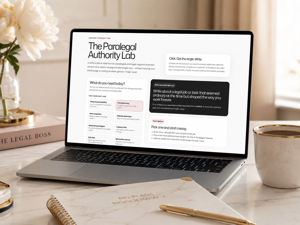 Paralegals Have Something to Say visual