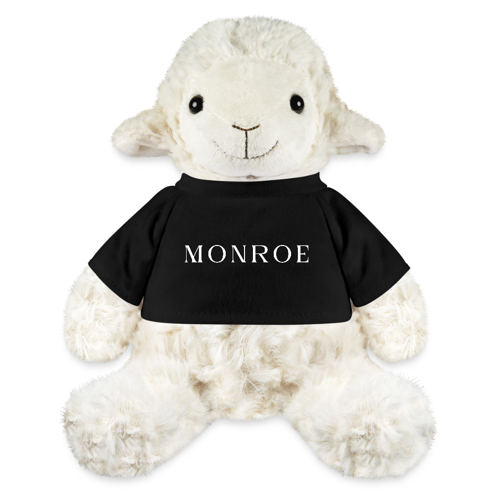Soft sheep with black tee