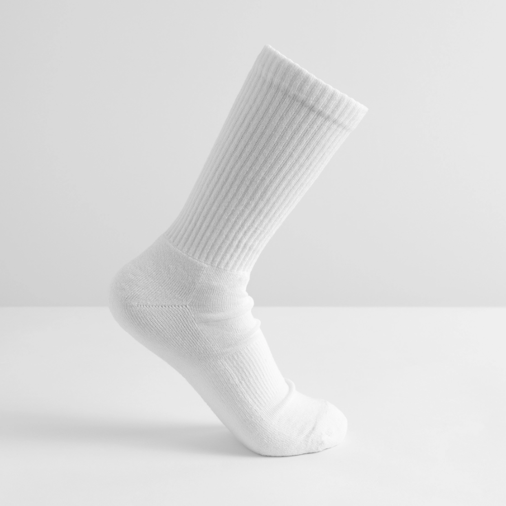 White tennis socks