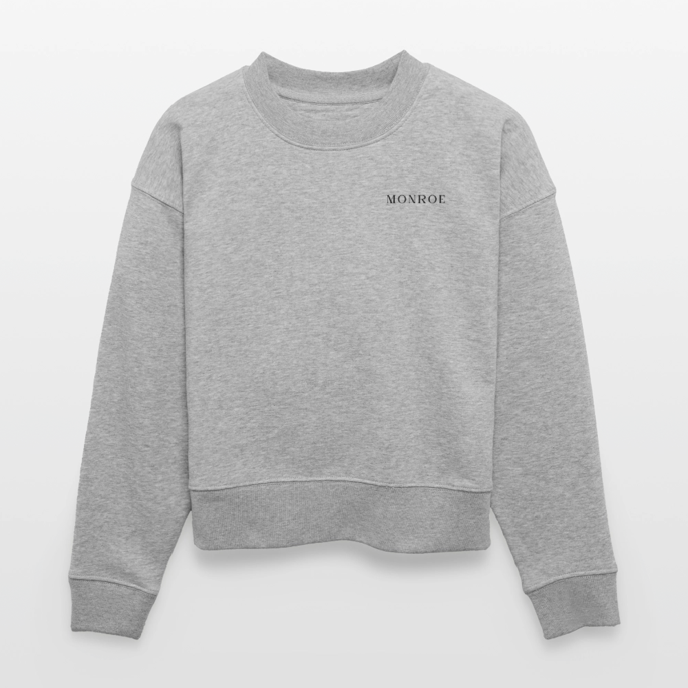 Cropped grey sweatshirt