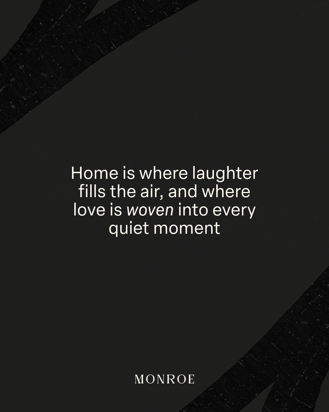 Home is more than just a place - it&rsquo;s the heart of who we are. It&rsquo;s where we find calm in the chaos, where laughter fills the air, and where love is woven into every quiet moment.

#Confidence #Lifestyle #MonroeStyling