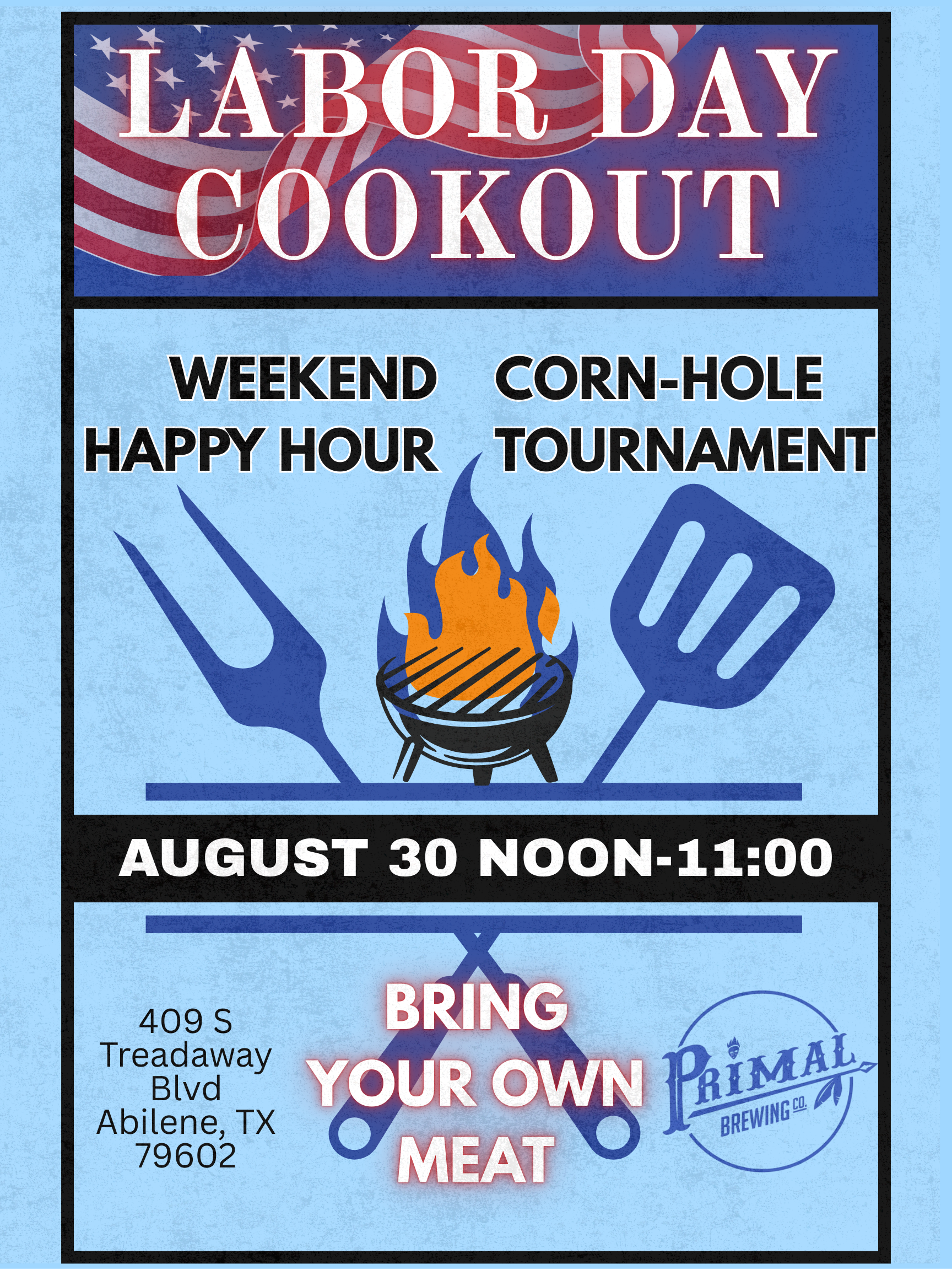 LABOR DAY COOKOUT