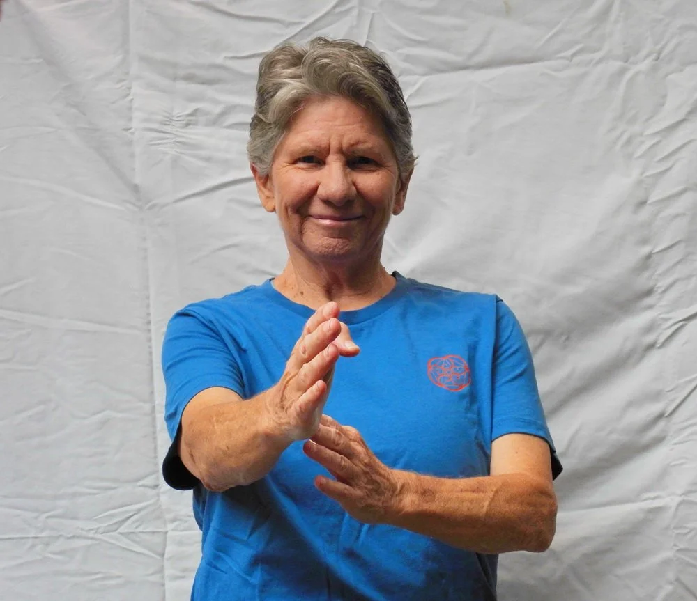 Guard position-front view