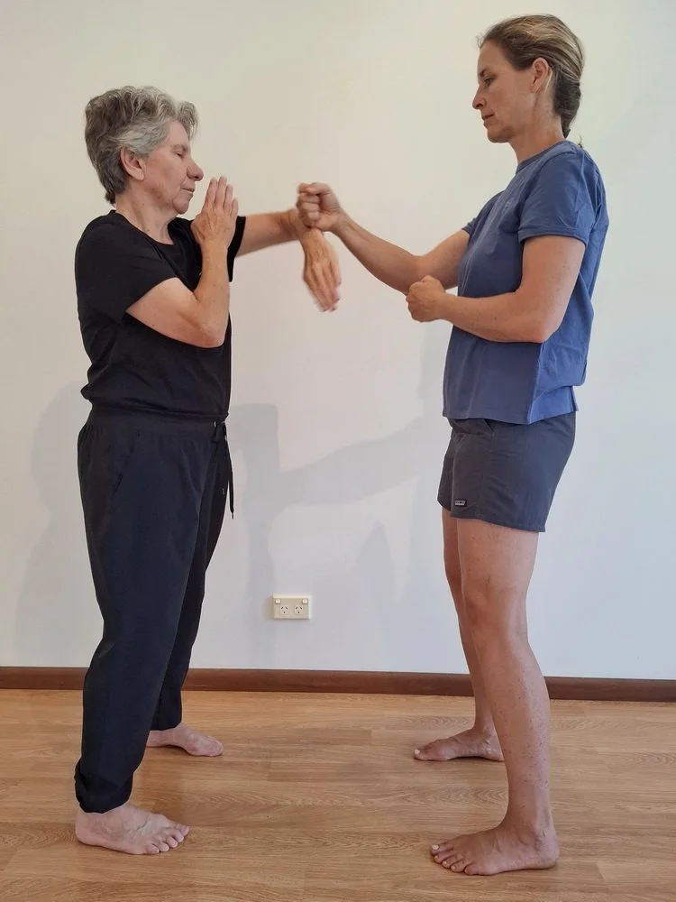 Chain punching and parry (deflect and strike)  exercise-3