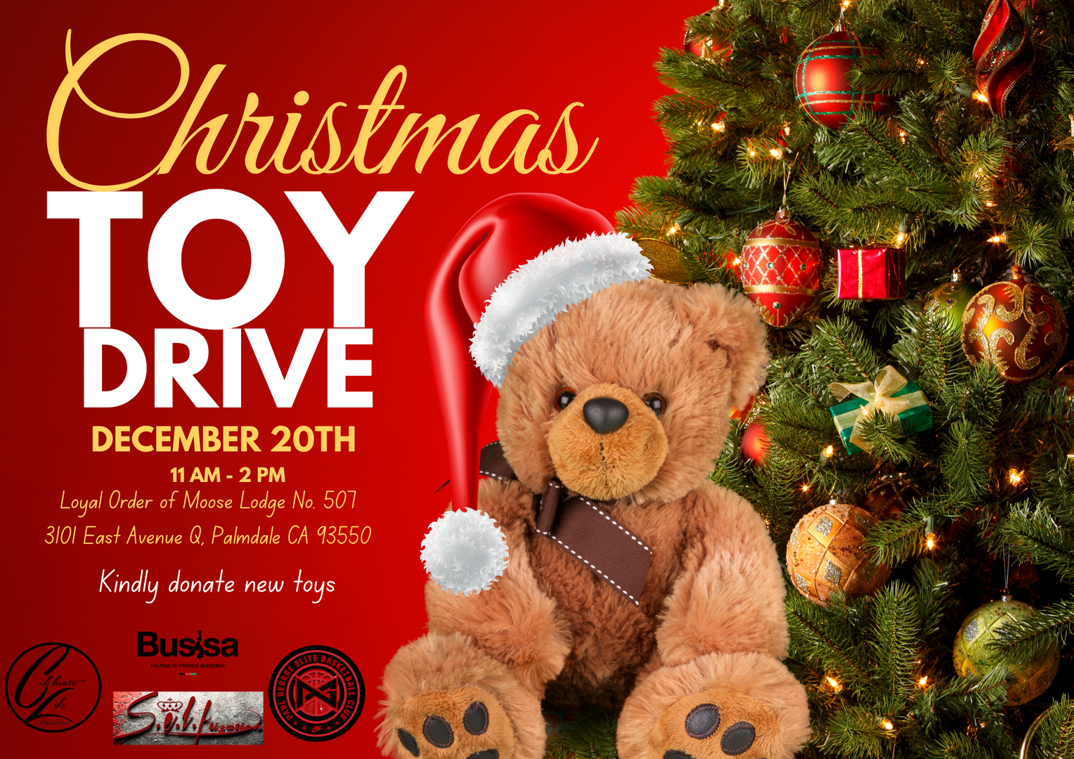 14th Annual Christmas toy drive