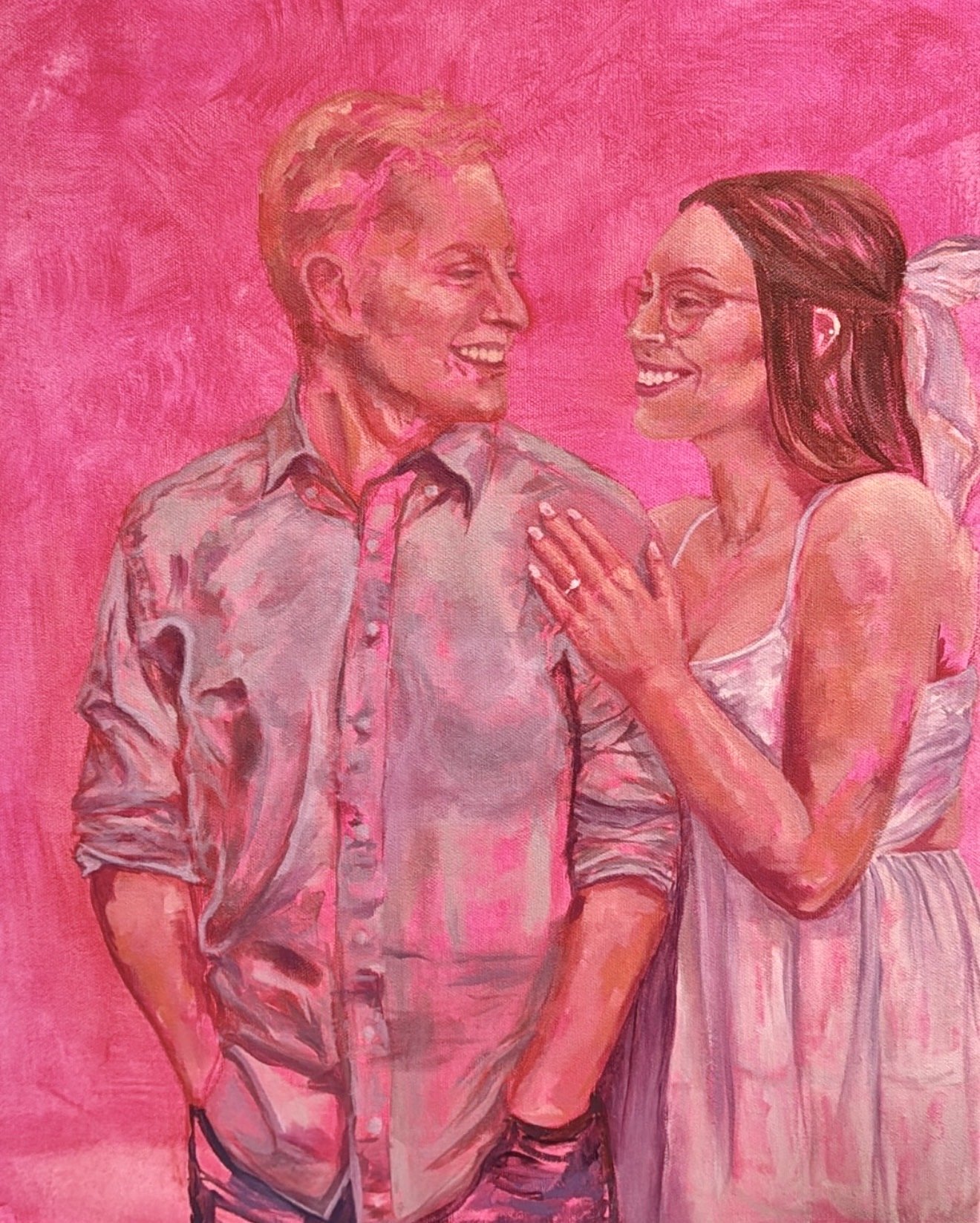Commission Wedding Portrait