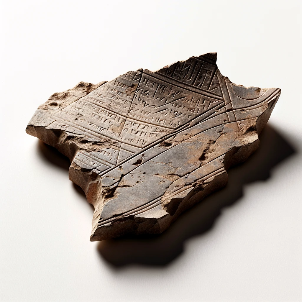 7. THE OSTRACON USED TO STRIKE A FATAL BLOW ON HYPATIA, 415 C.E.
