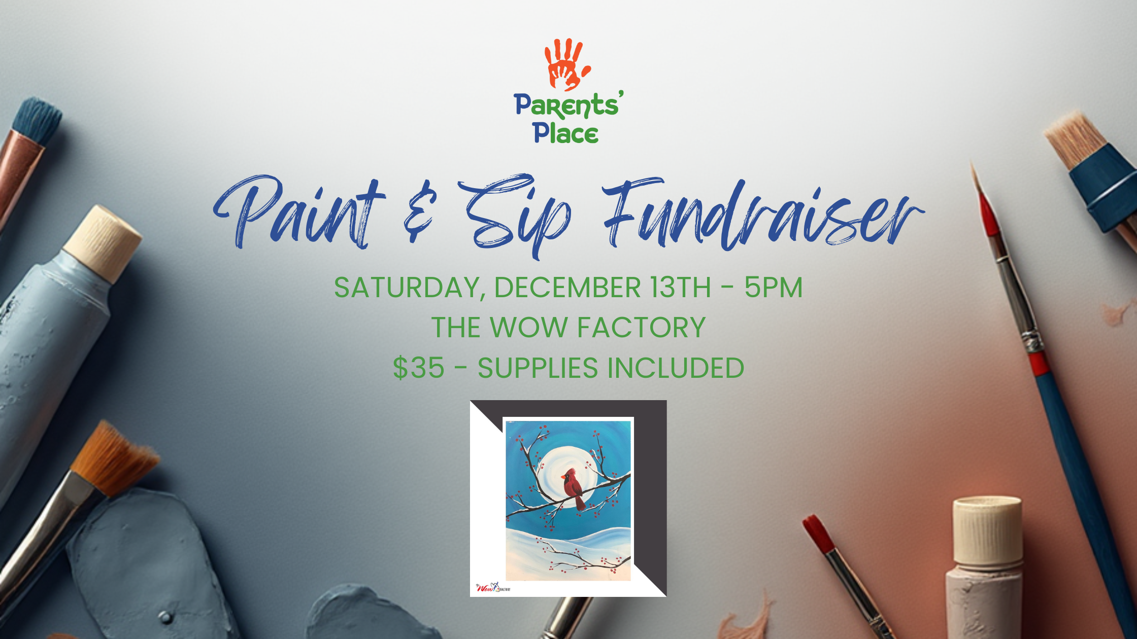 Paint & Sip Fundraiser