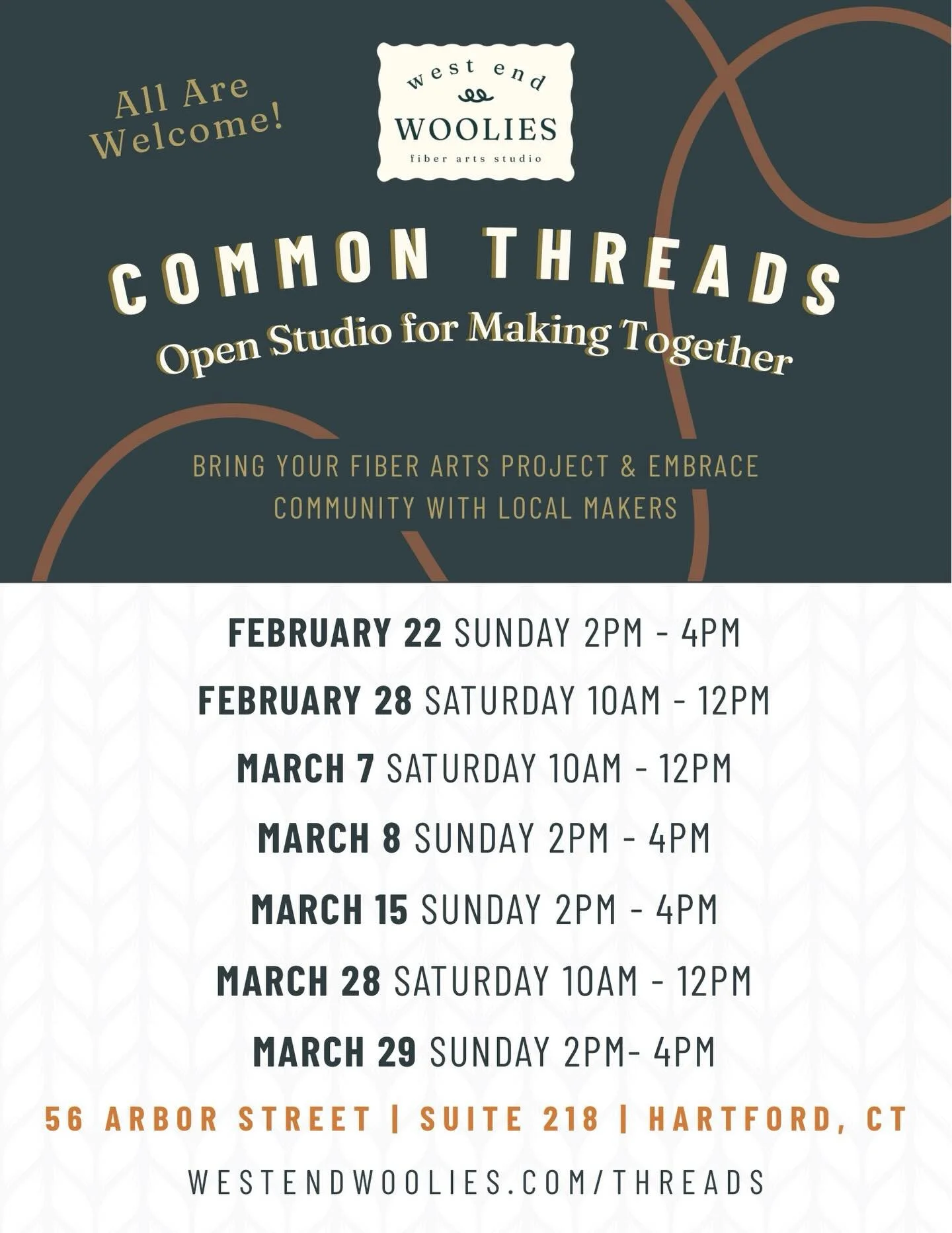 Updated❤️ Join us for common threads - good people, making good things and good friends along the way! #commonthreads