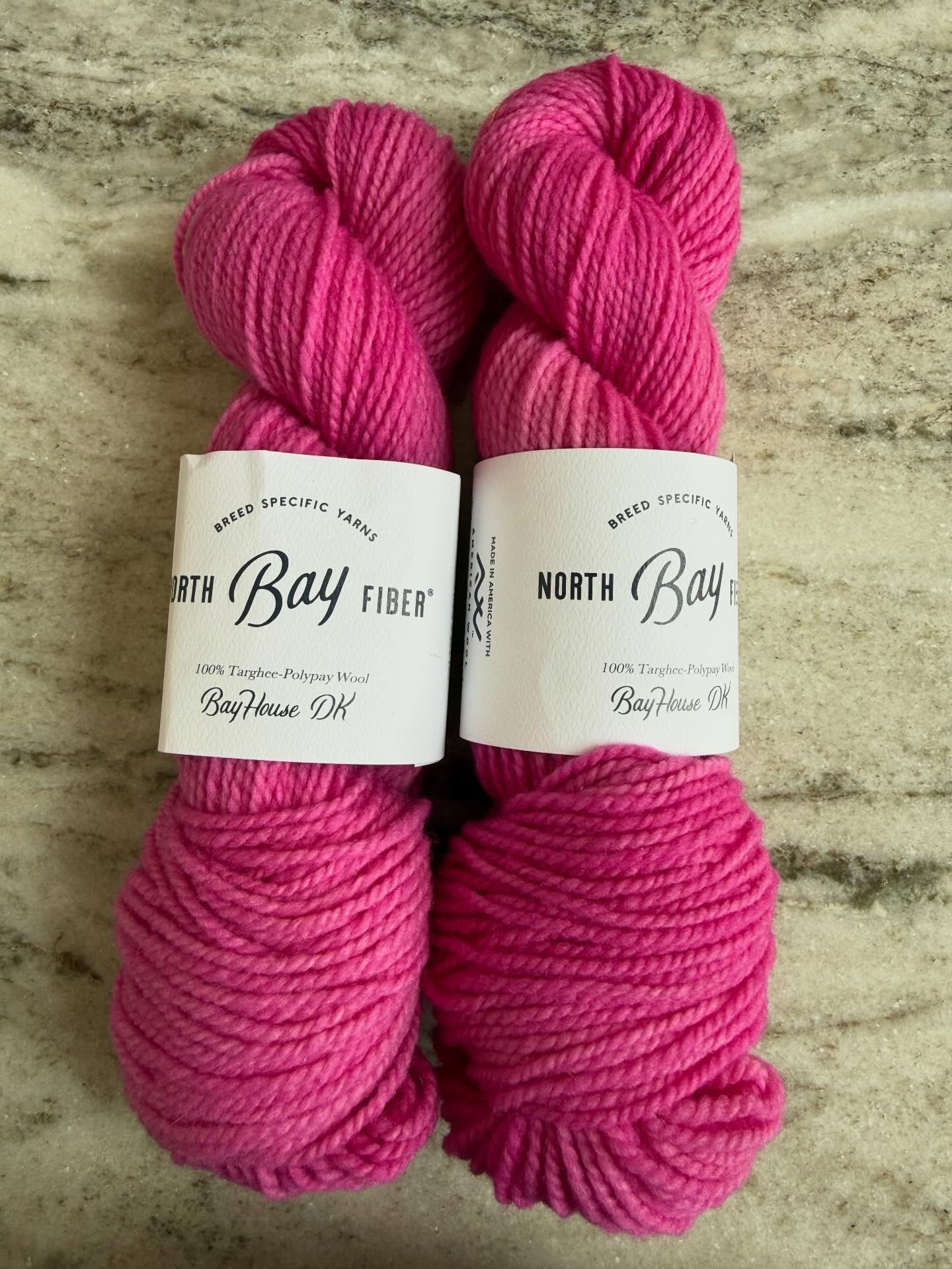 🌸💗Pretty in Pink...and it could be yours! 💗🌸

So excited to be carrying North Bay Fiber at West End Woolies that we're gifting these 2 skeins ~ soft, vibrant and full of personality ~ just like the project you're about to make with it! 

How to E