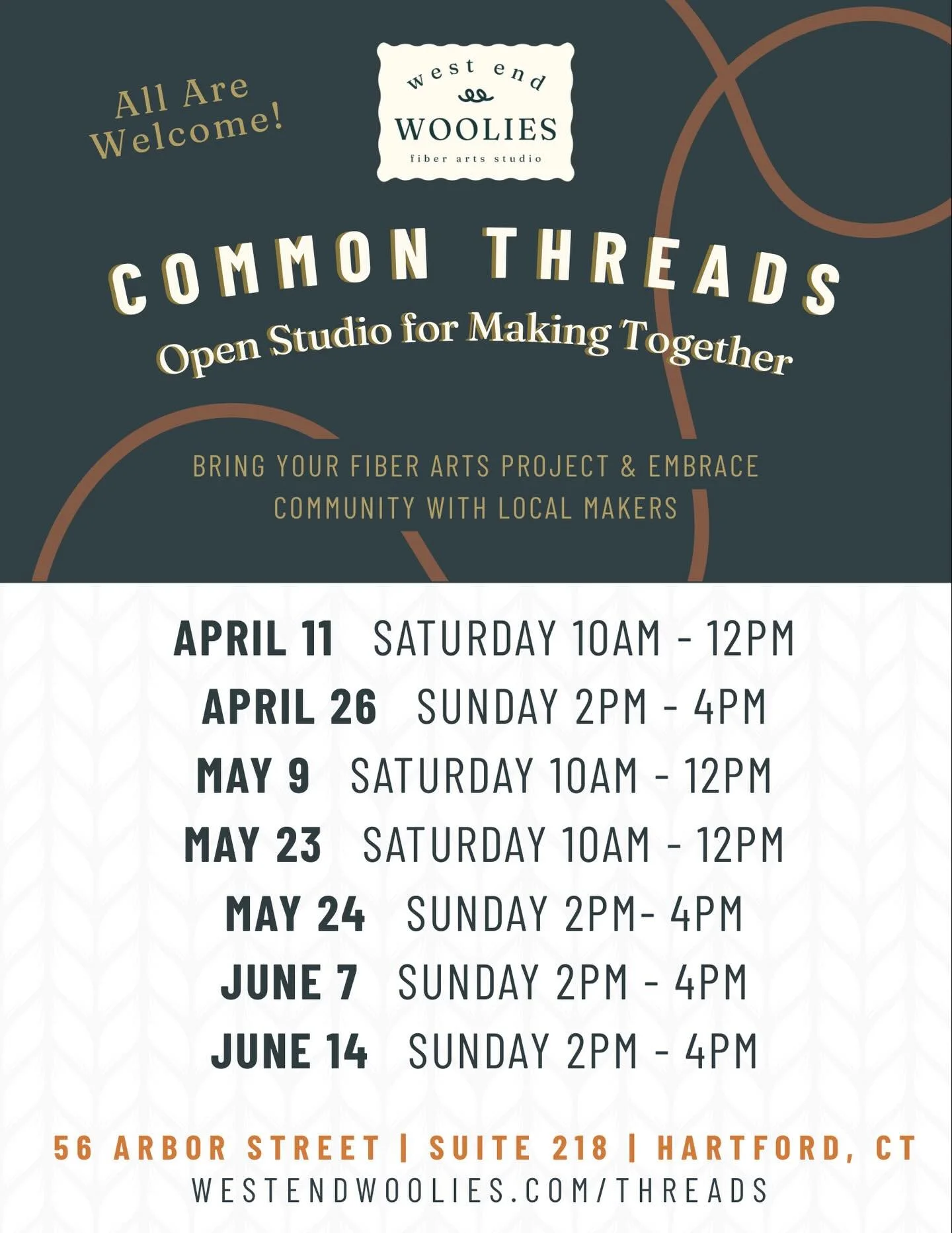 Spring Common Threads Update! #commonthreads #knittingstudio #buildingcommunity #shoptheboutique #knitting