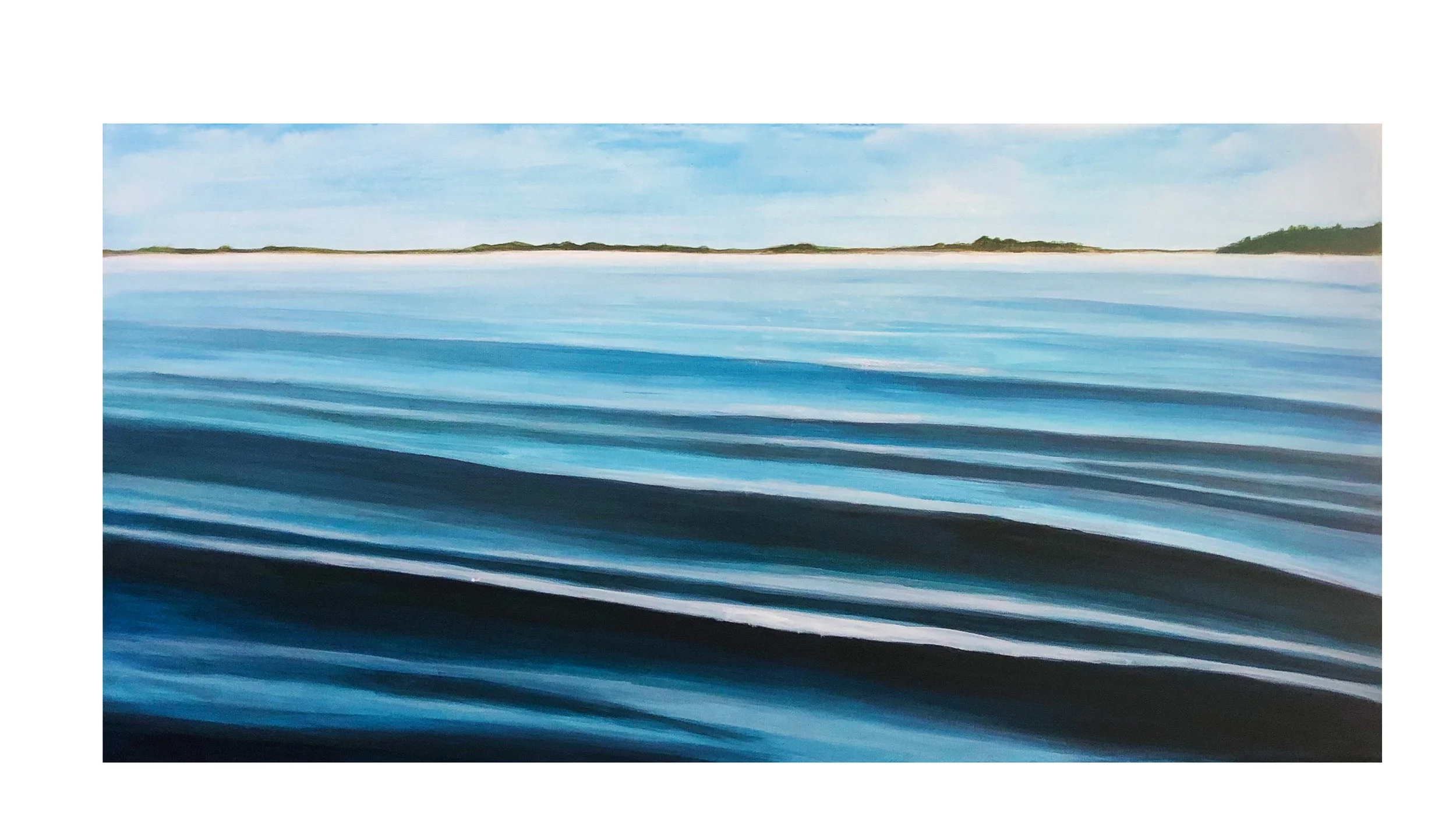 Tranquil Waves 12x24 