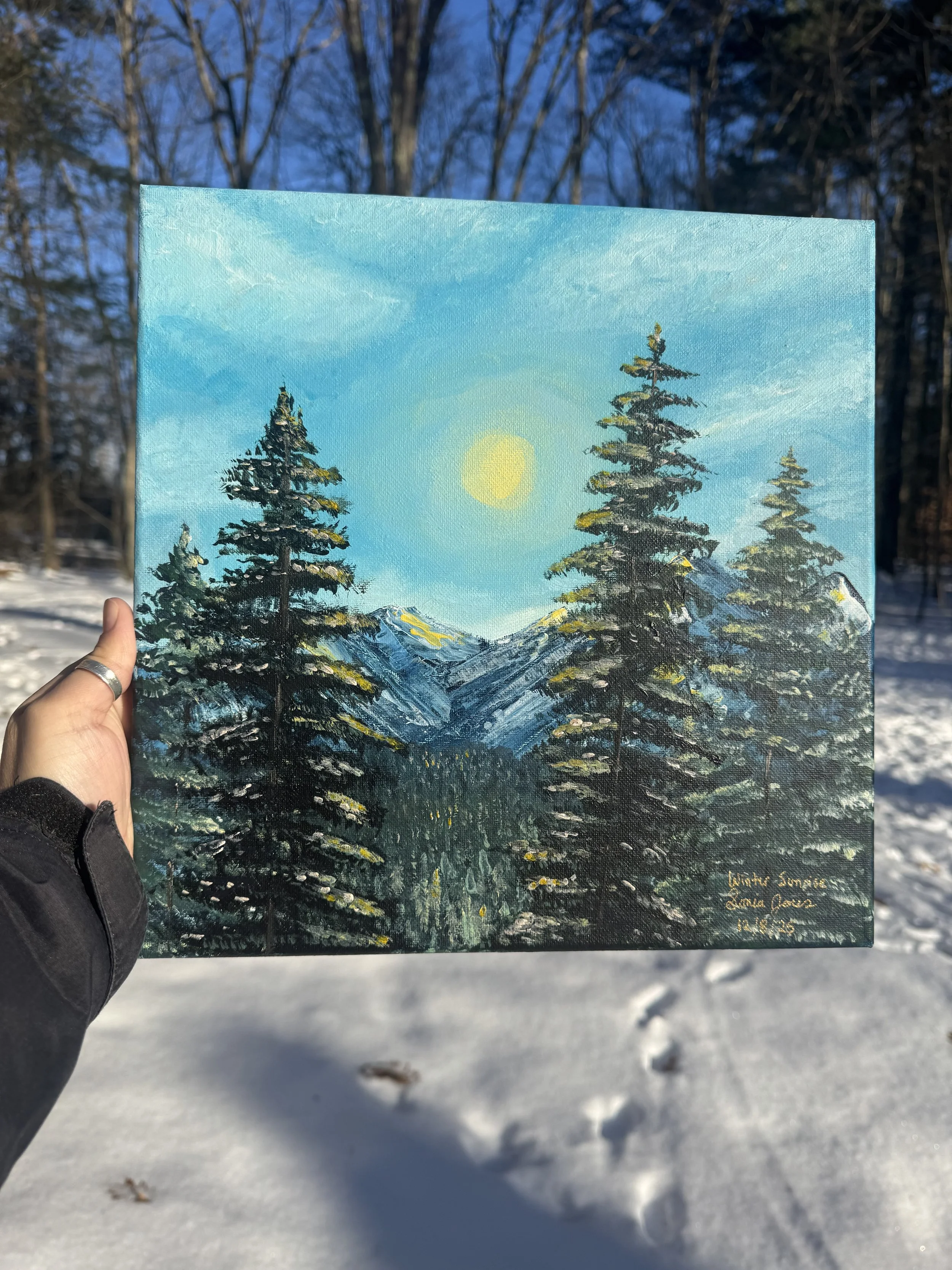 Winter Sunrise in Hand Outside.jpg