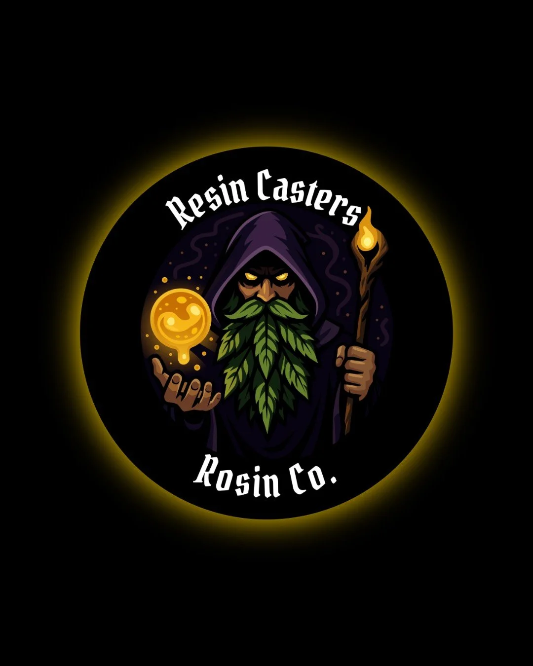 logo design — resin casters rosin co.