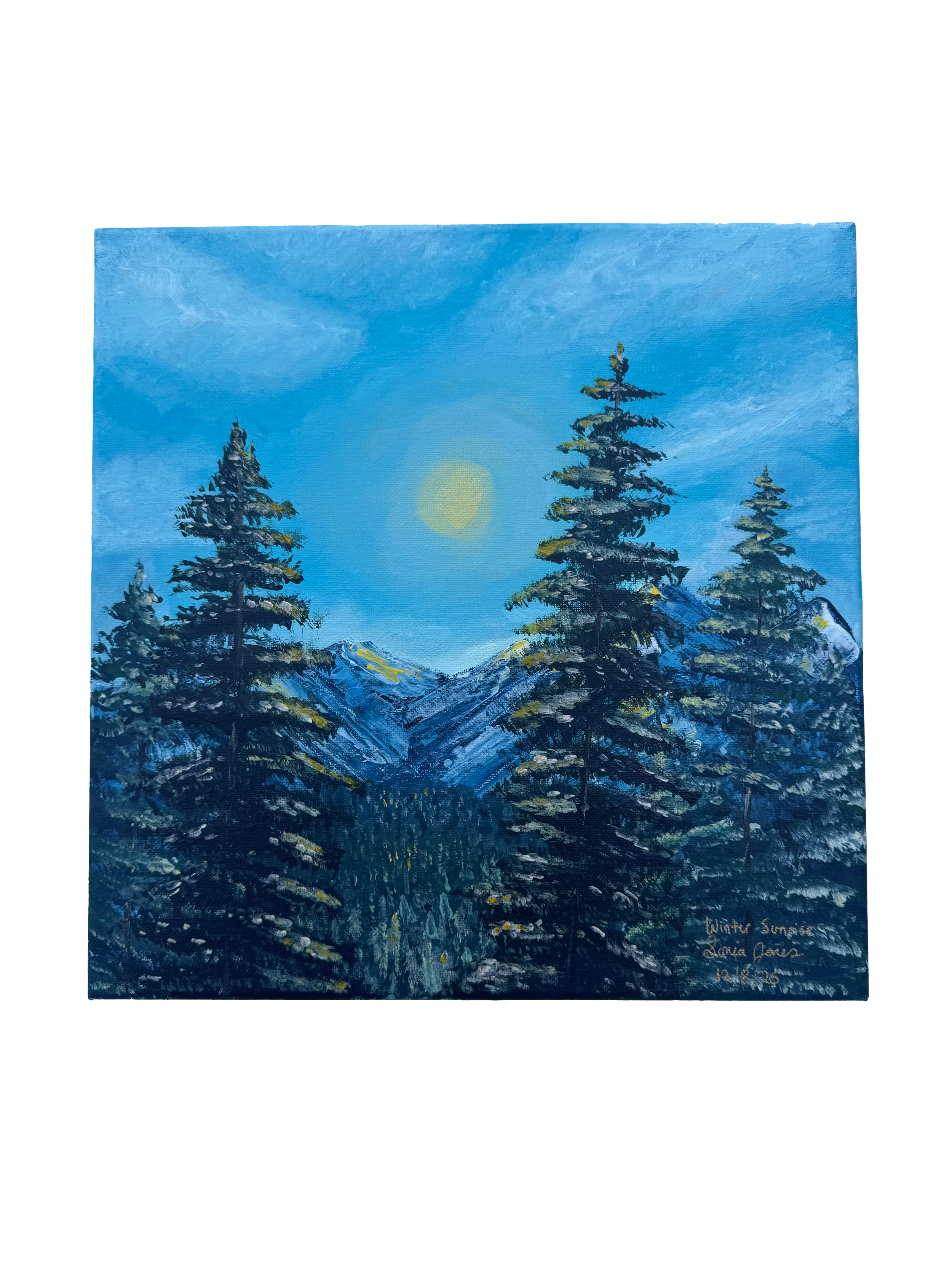 Winter Sunrise 12x12