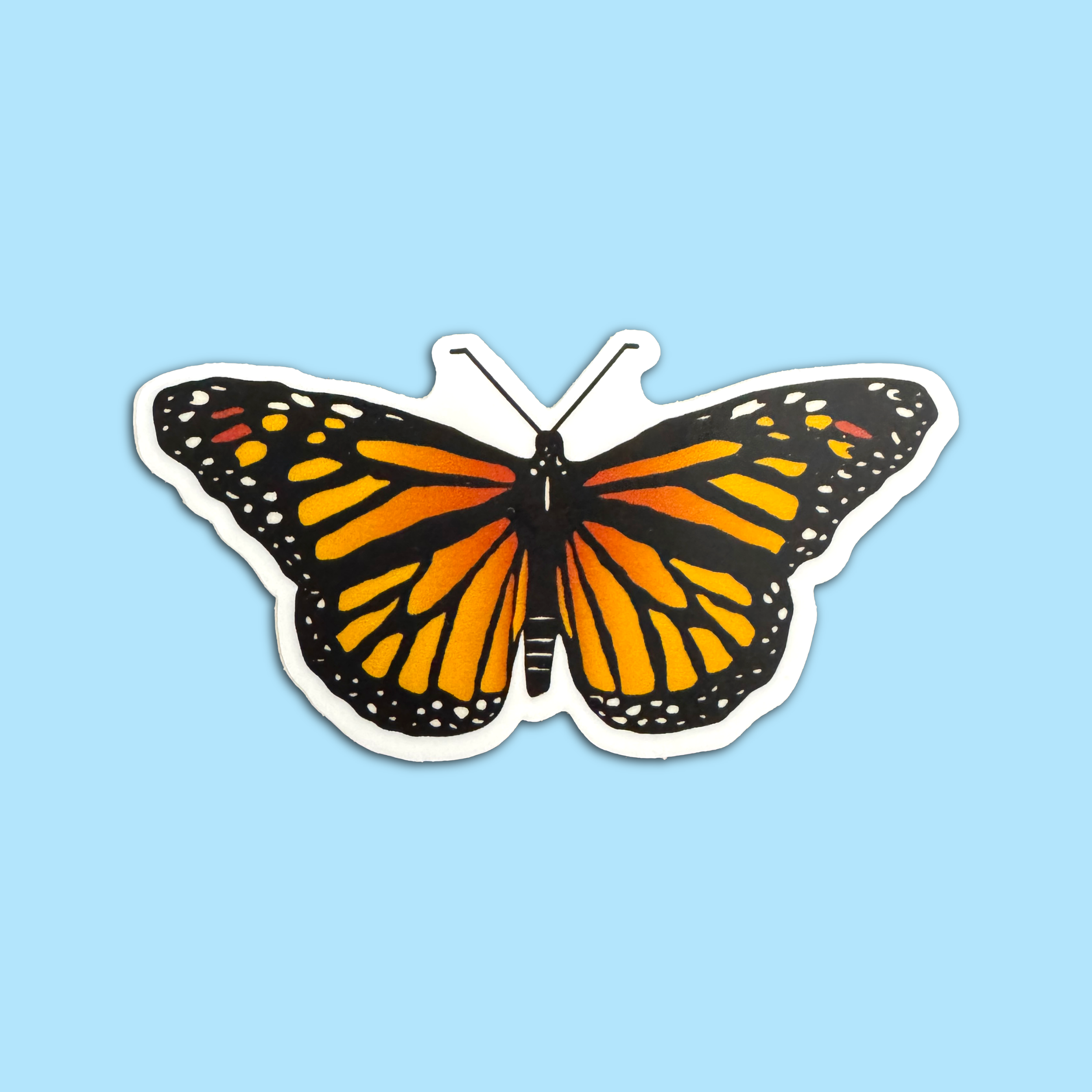 Monarch Butterfly Sticker