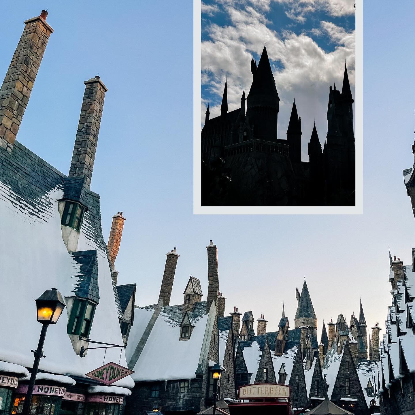 I&rsquo;m on a family trip! I&rsquo;m at the wizard school! I&rsquo;m at the combination family trip and wizard school!

Butterbeer, family, butterbeer, roller coasters, butterbeer, butterbeer, and butterbeer. The ideal weekend ⚡️