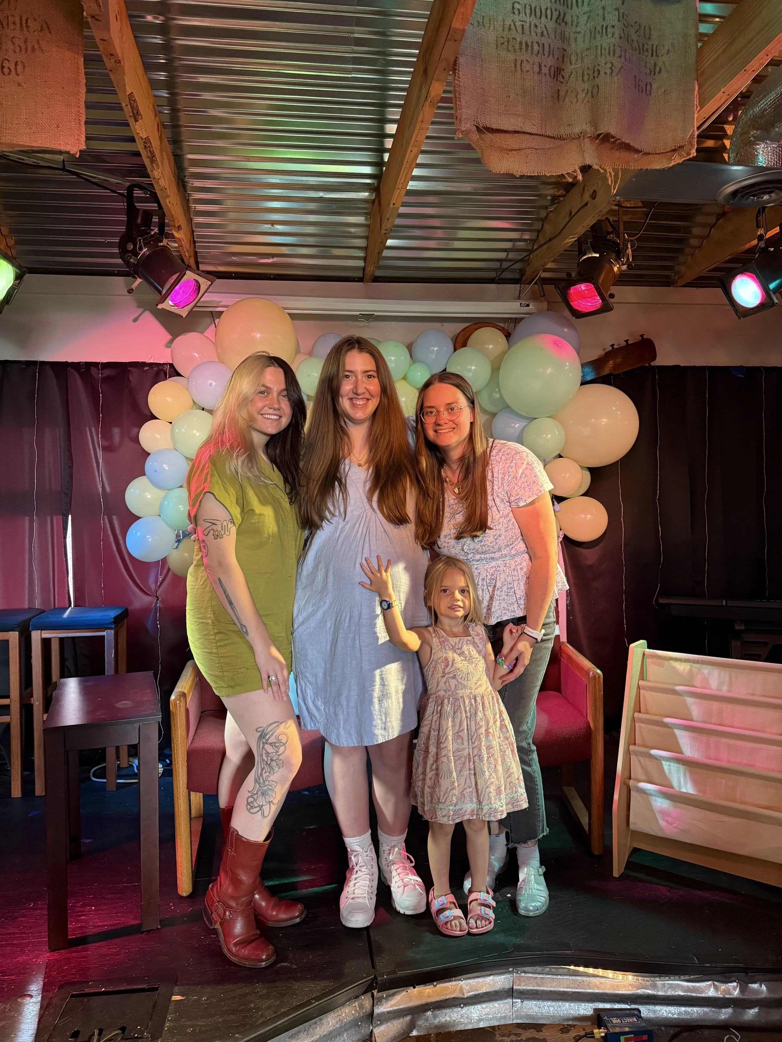 Aunt Dawn, Lorelei, and Aunt Reba