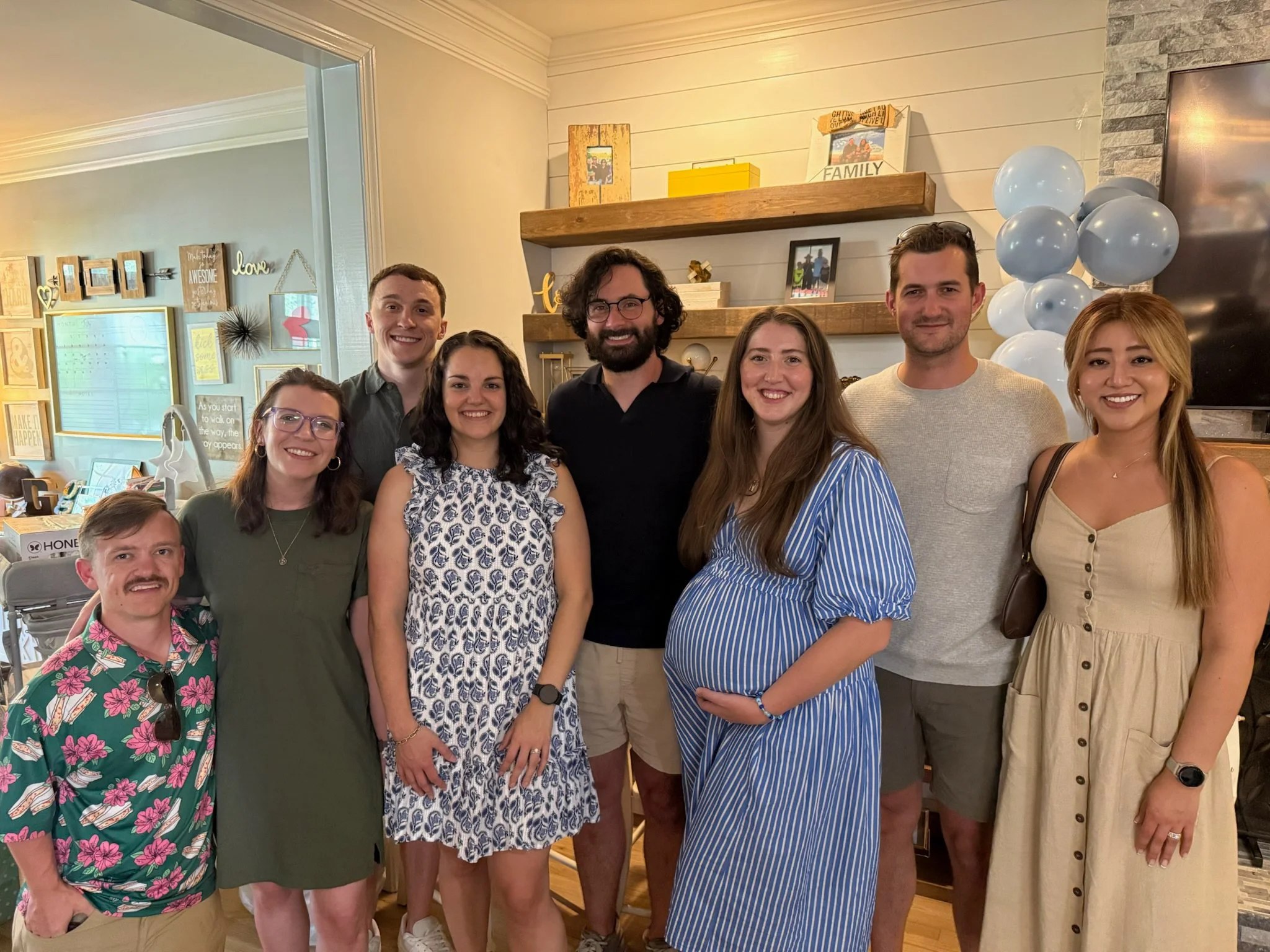 Will, Sarah, Ian, Tia, Grant, and Nicole (some of your honorary aunts & uncles)