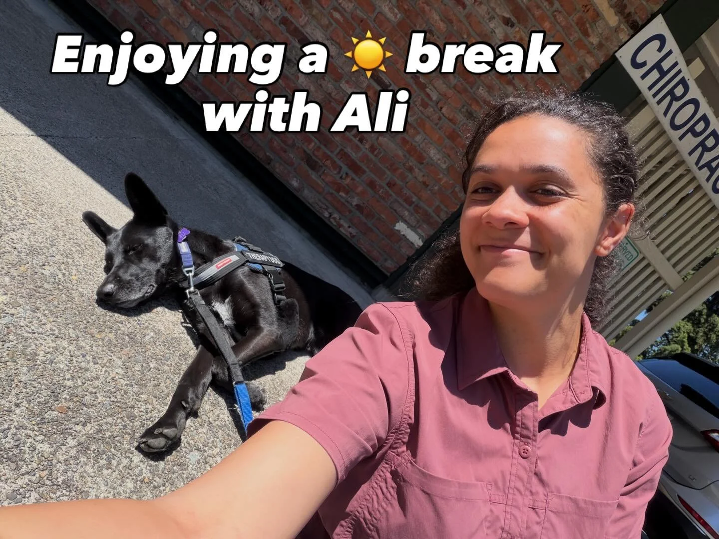 ☀️ took me about 5 years into my career to practice taking time to just rest between patient care moments, rather than trying to frantically complete everything on my checklist before my next patient arrives. I am grateful that Ali inspires me to get
