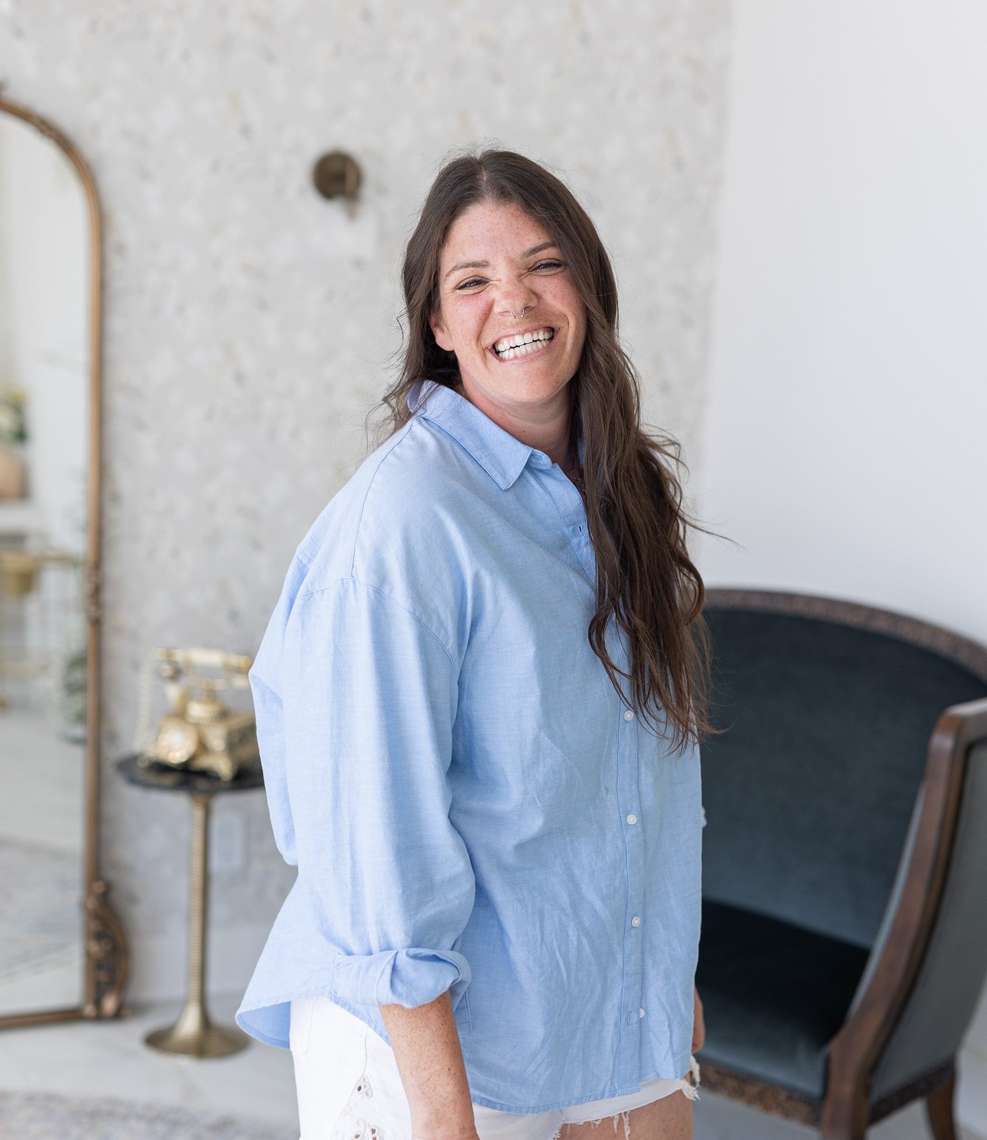We had so much fun today photographing our very own, Kimmy! Isn&rsquo;t she the cutest!? Kimmy is responsible for all the BTS editing &amp; retouching magic that makes your photos so fabulous ✨ we&rsquo;ve been working together since 2010, which is c