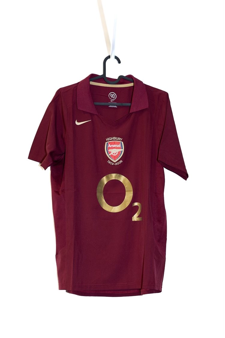 Henry '14' Arsenal 02 Home Retro 2005/06 — Retro Kings Football