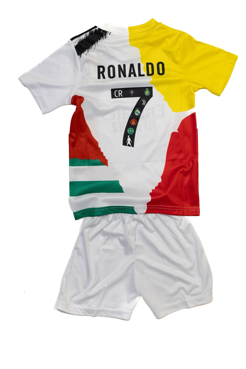 Ronaldo '7' Legacy Kids Set — Retro Kings Football