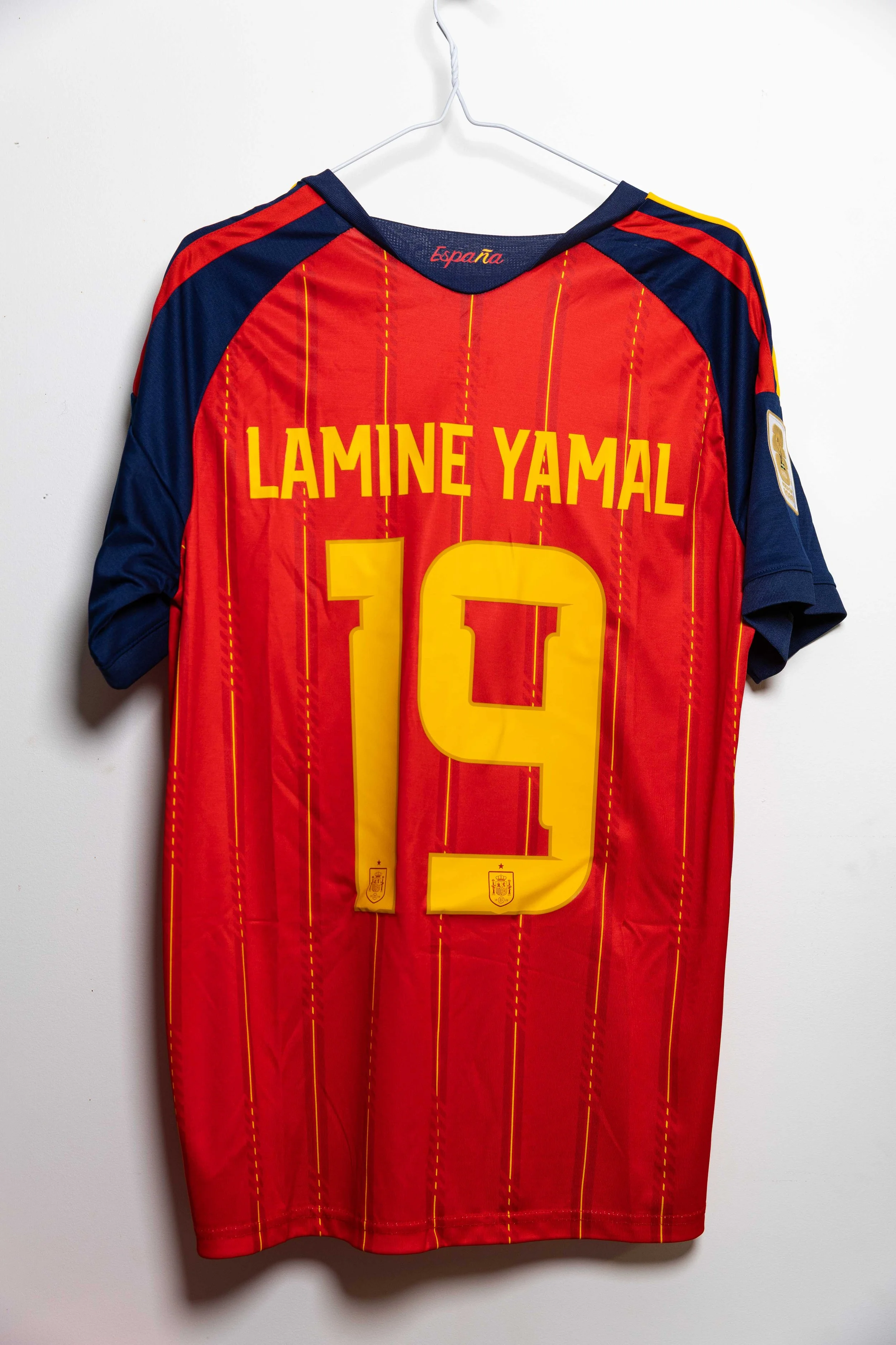 Lamine Yamal #19 SPAIN World Cup 2026 Home Jersey