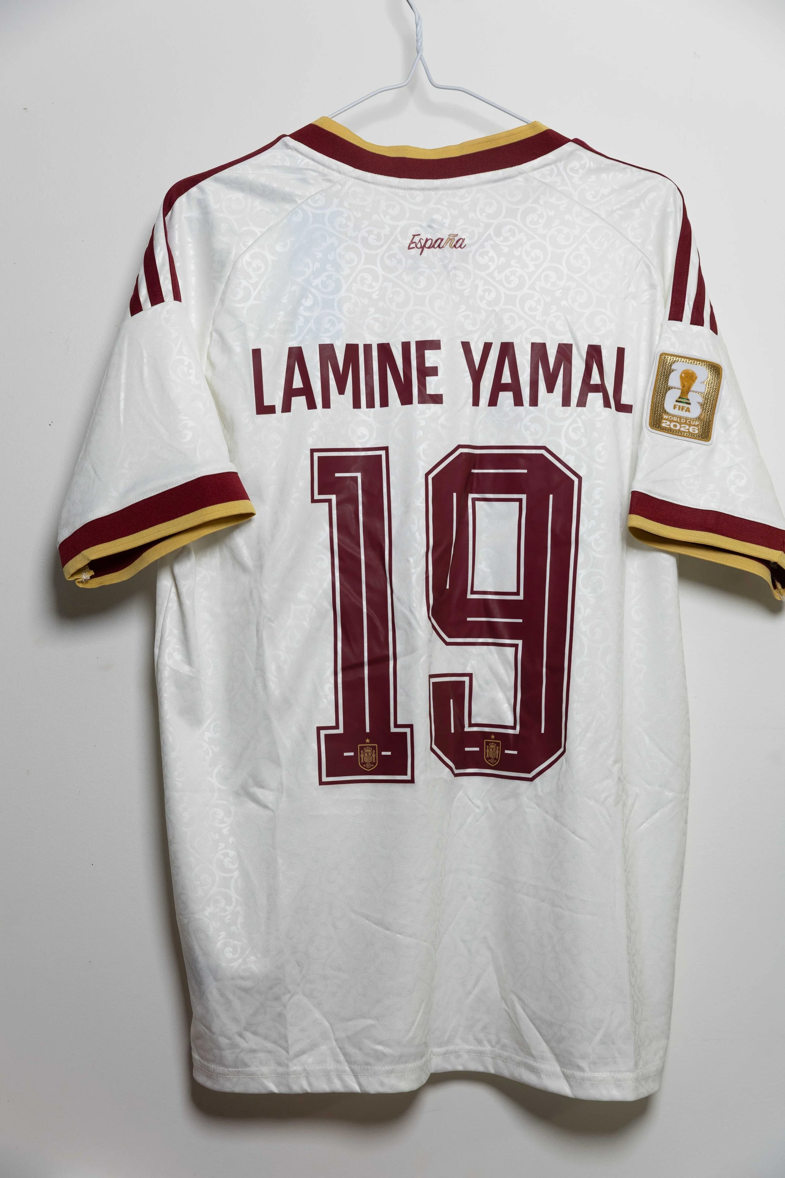 Lamine Yamal # 19 SPAIN World Cup 2026 Away