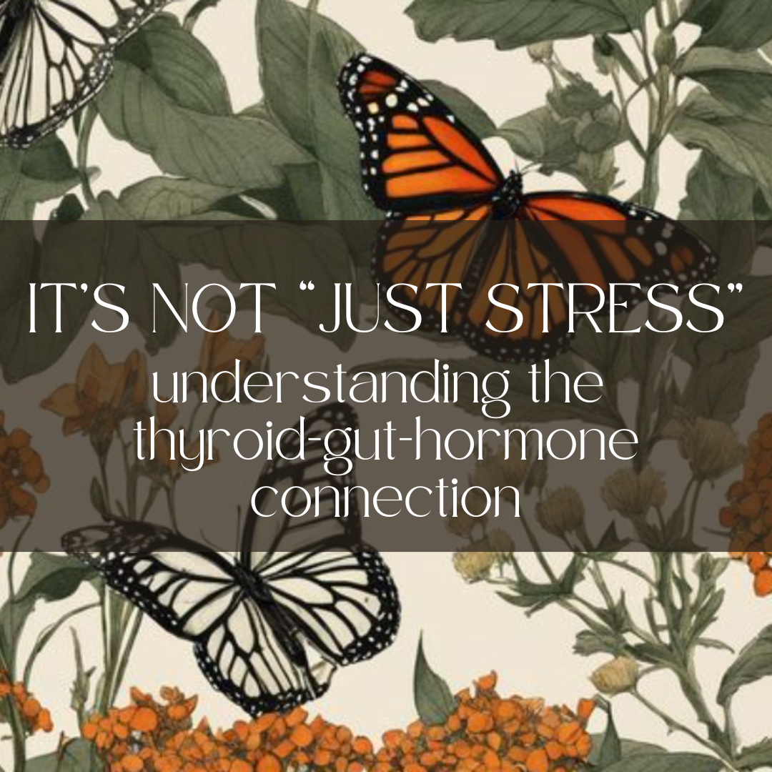 It’s Not “Just Stress”: Understanding the Thyroid-Gut-Hormone Connection