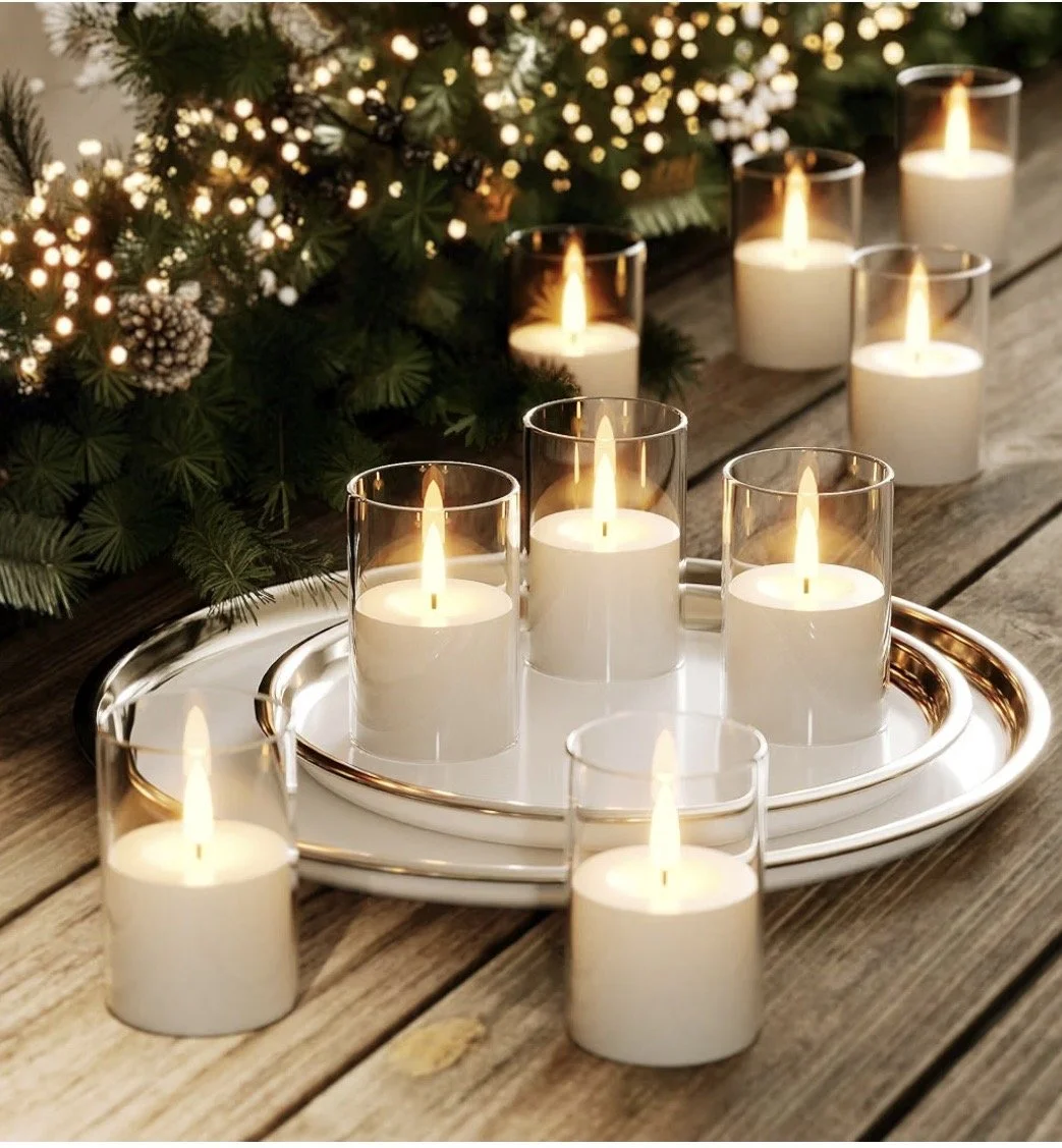 Glass Tea Lights