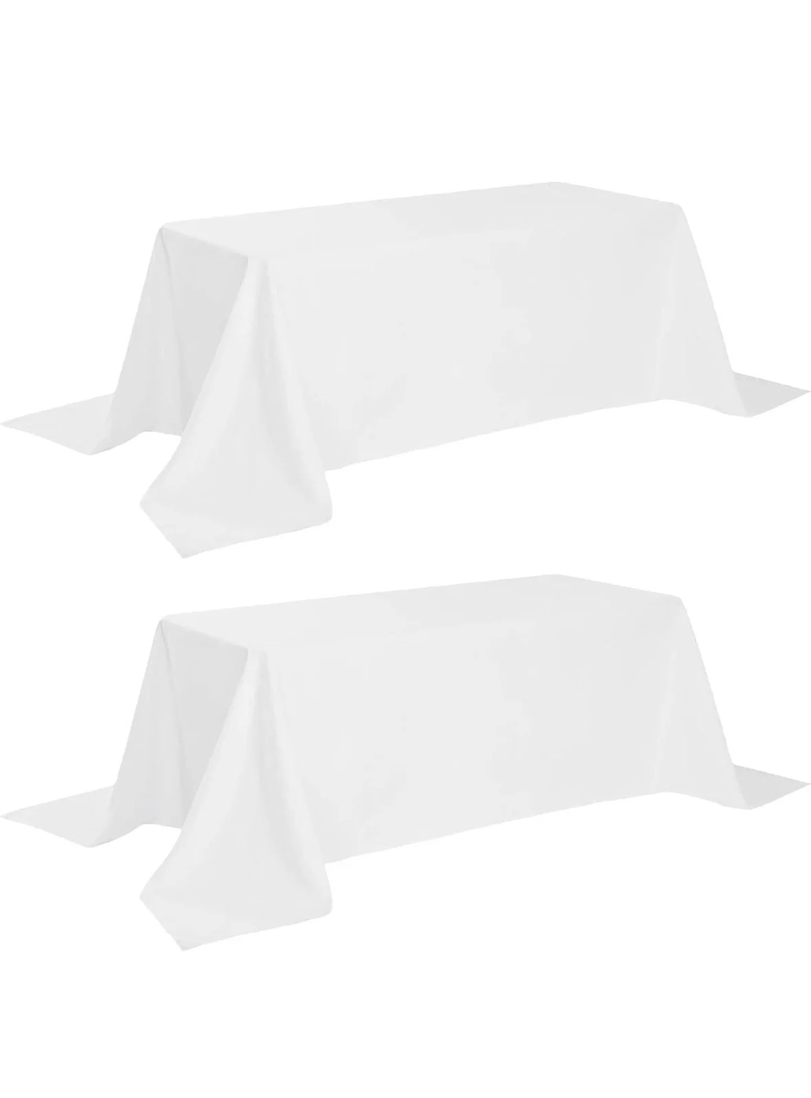 White table cloths