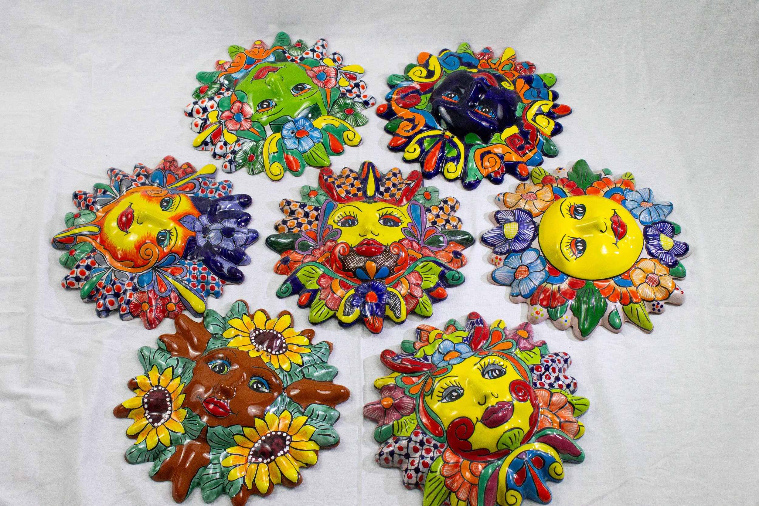 Wall Sun Sculpture
