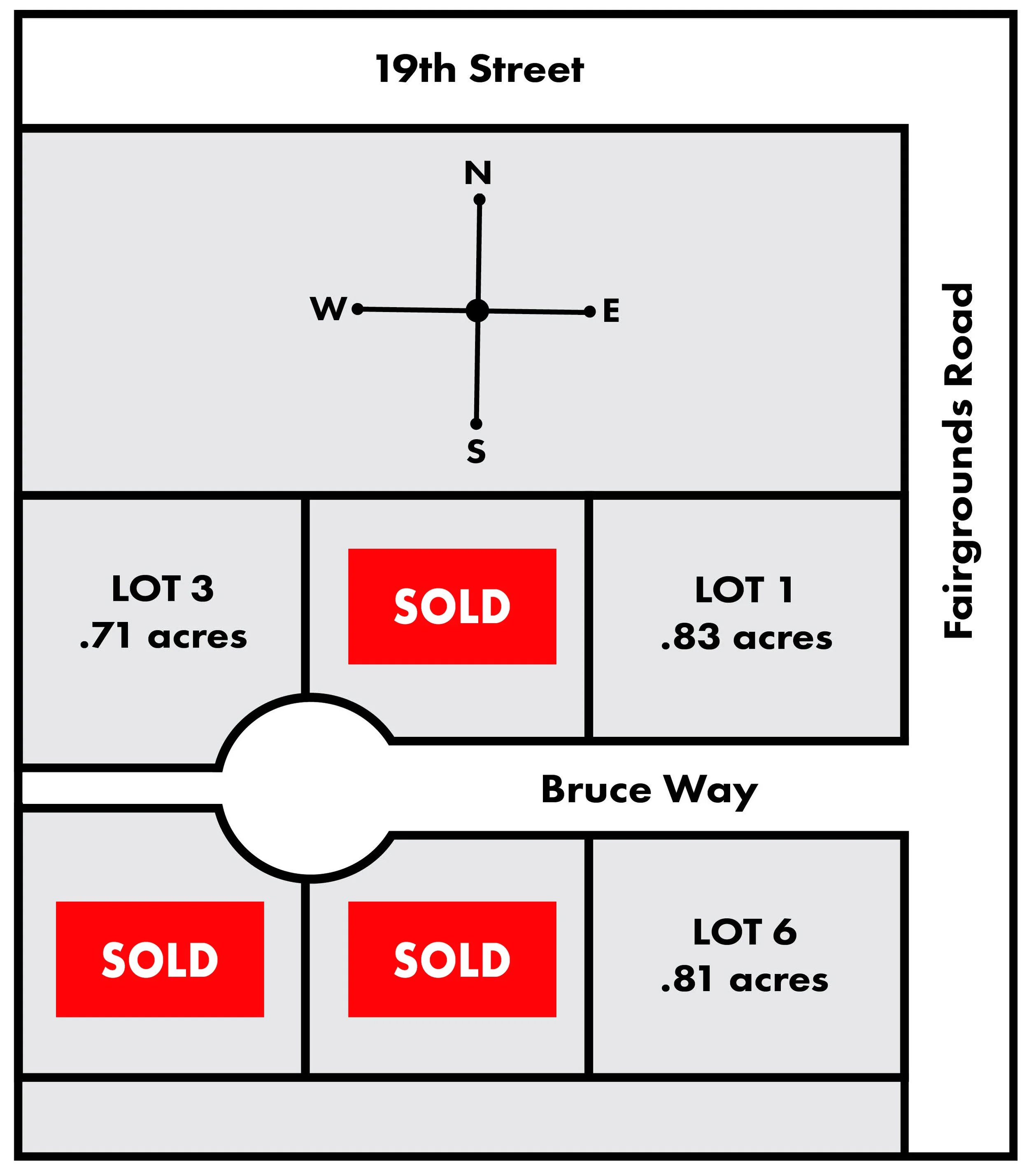 Aerial rendering of neighborhood