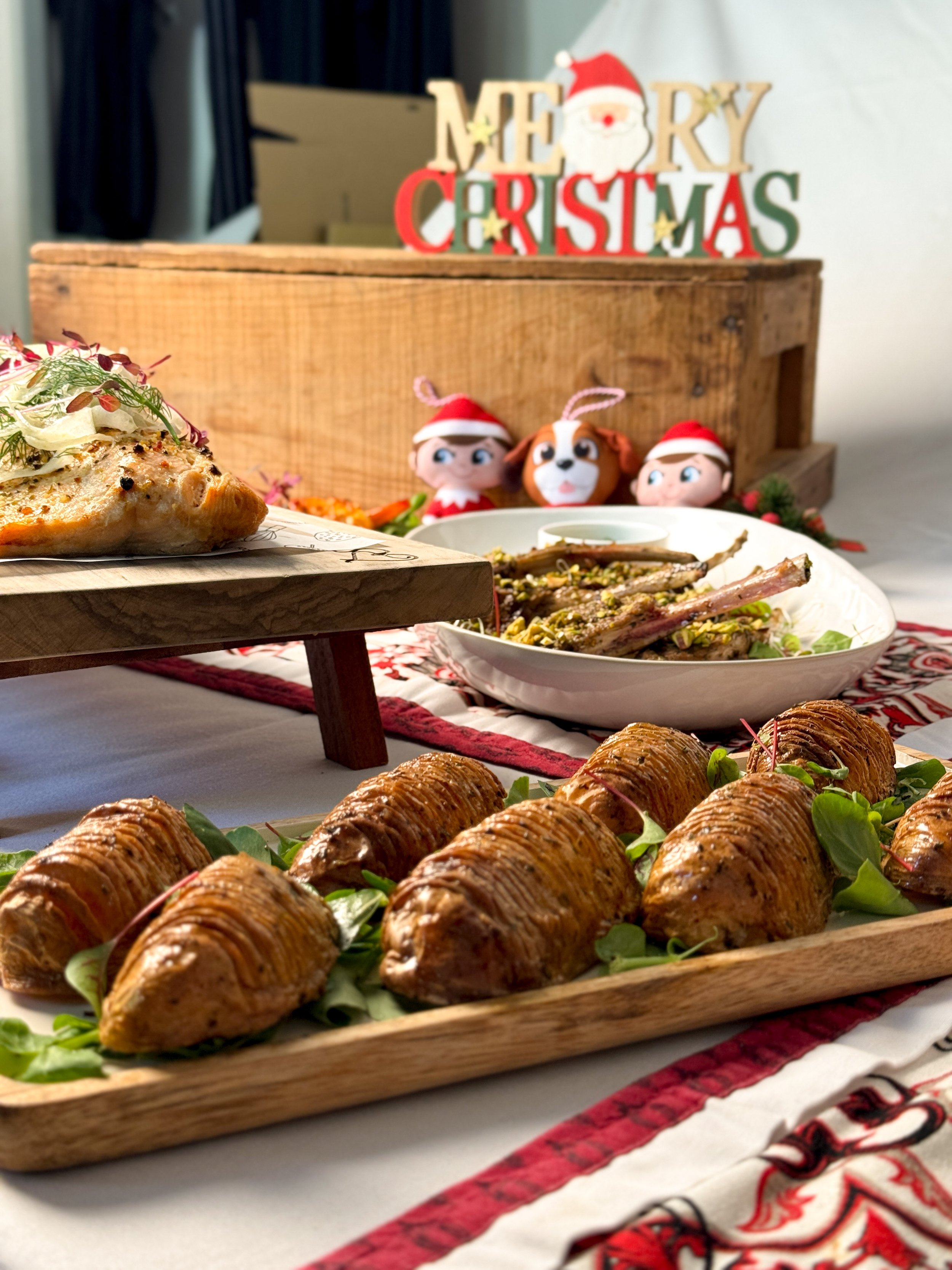 Chef Leo Iza Hasselback Potatoes