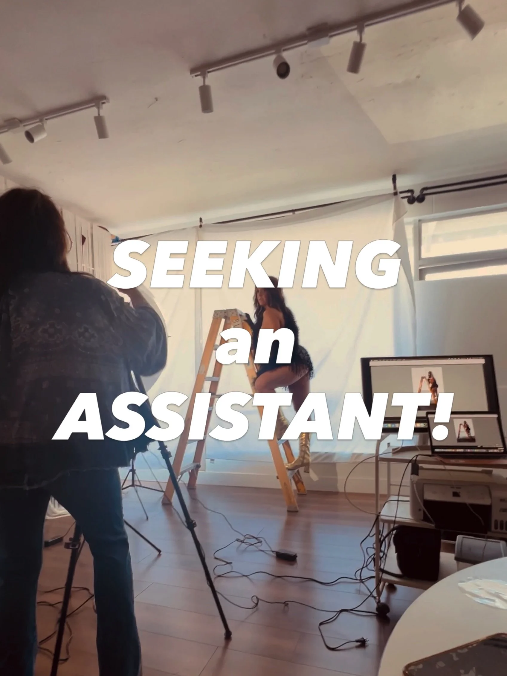 Hey hey, local SLO county folks&hellip;I&rsquo;m seeking an assistant very very part-time. I have an amazing assistant now but need someone to fill in on occasion. Must be over 21 and ok working around naked people 😉 
If this sounds interesting DM m
