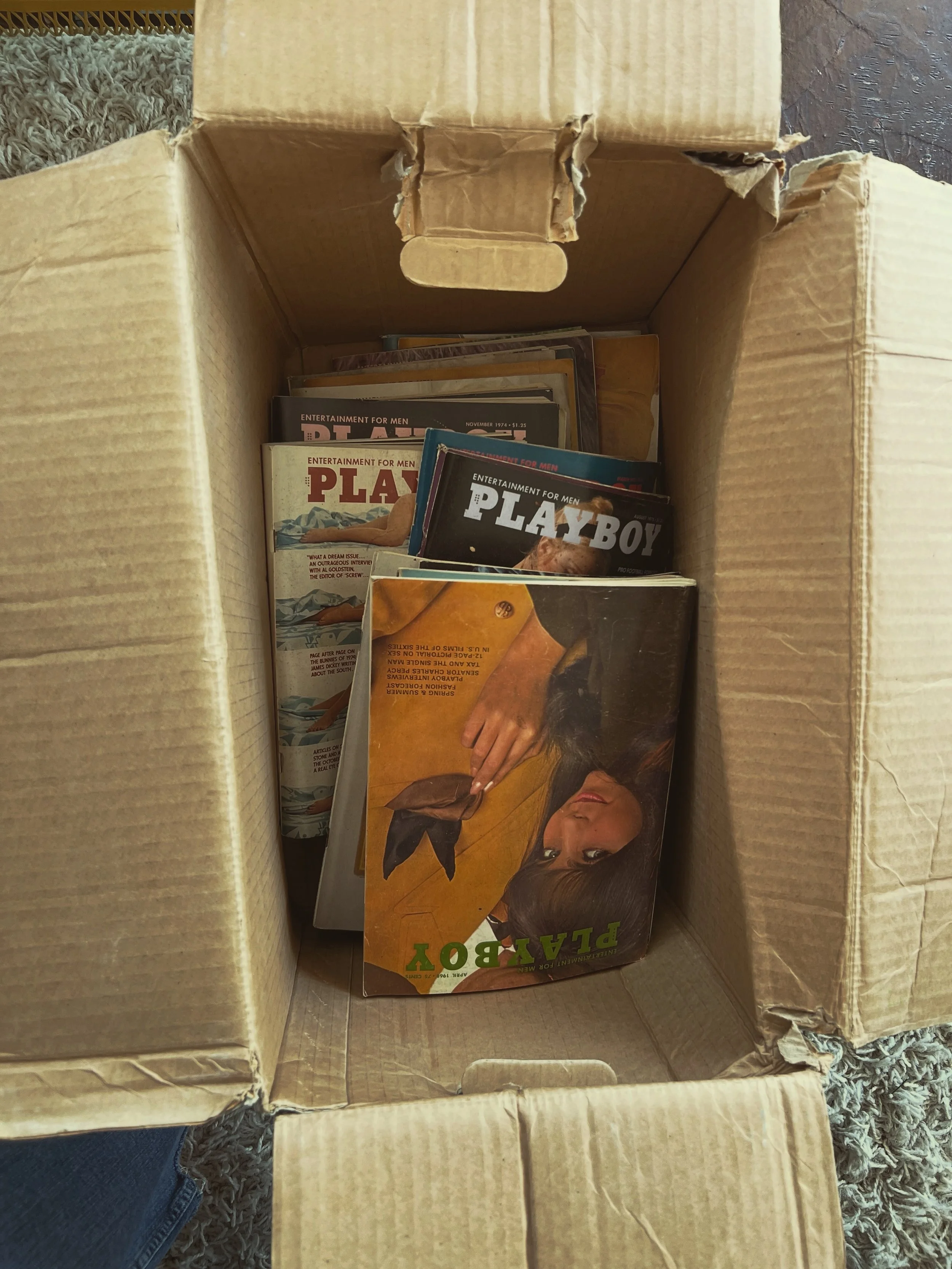 Do you know the Love Street origin story? Pssst&hellip;.It includes a cache of old Playboys 😏

Welp, About 6 years ago I stumbled across a collection of old Playboy magazines from 1960 through 1979&hellip;30 of them&hellip;at a yard sale. Being the 