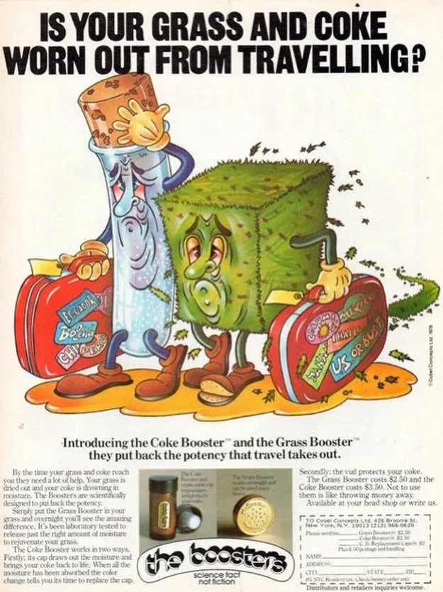 Oh, &rsquo;70s&hellip; how we love thee. 🥰

Been archiving vintage ads for the custom magazines we create here at Love Street and stumbled across this absolute doozy.

I&rsquo;m guessing this originally lived somewhere between the pages of High Time