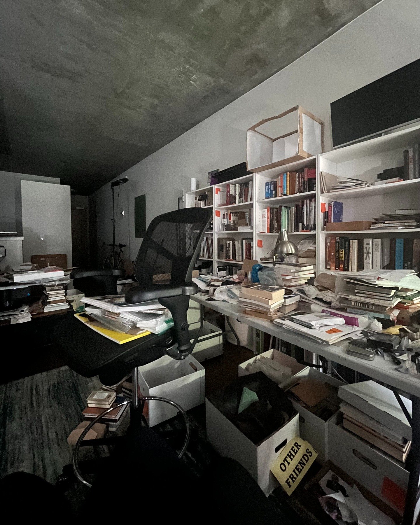 Snapshot of a living library.