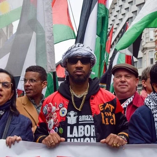 Chris Smalls, as photographed by Vuk Valcic in London on June 8, 2024. 

Free Chris Smalls.