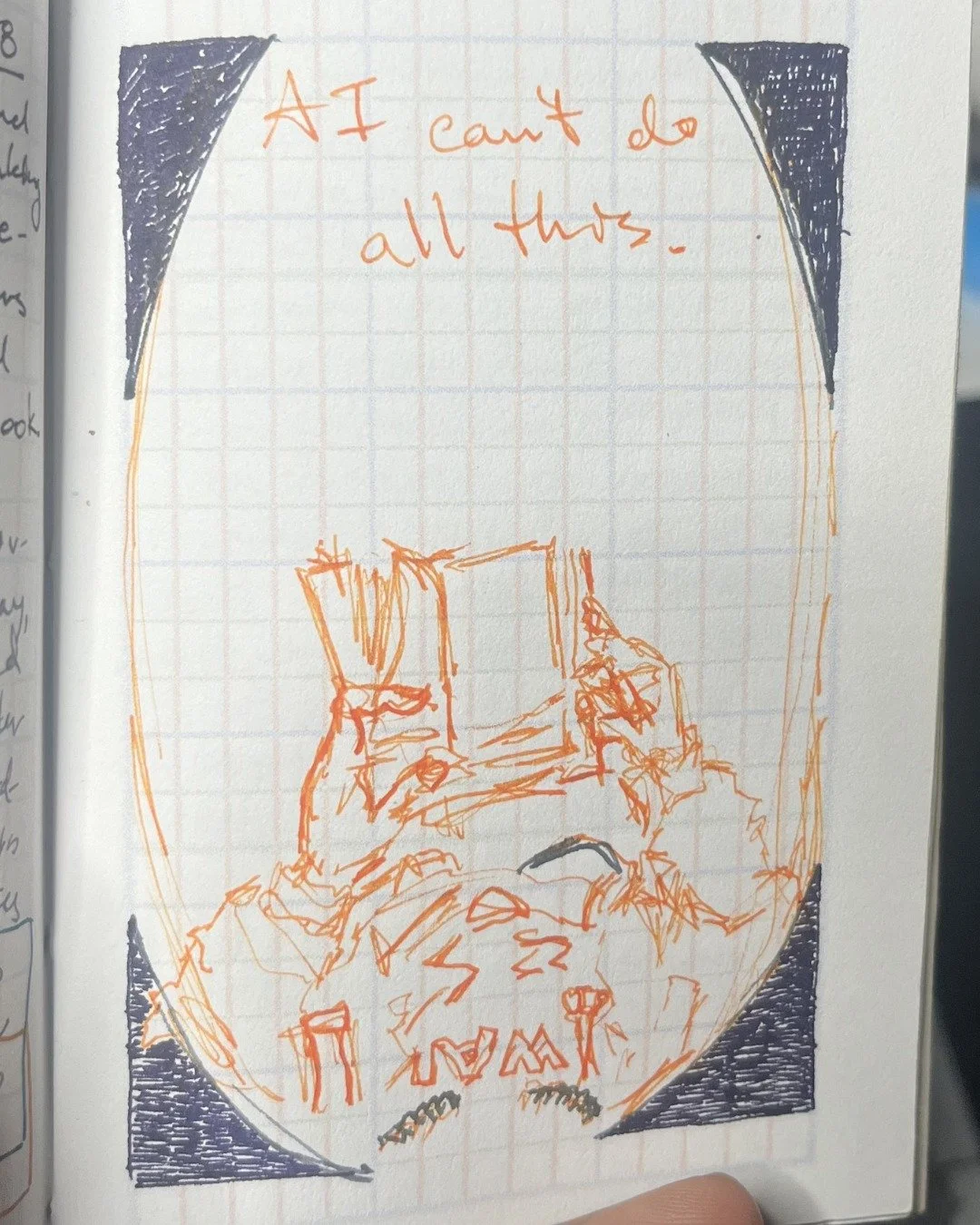 I'm just trying to get better at not knowing.