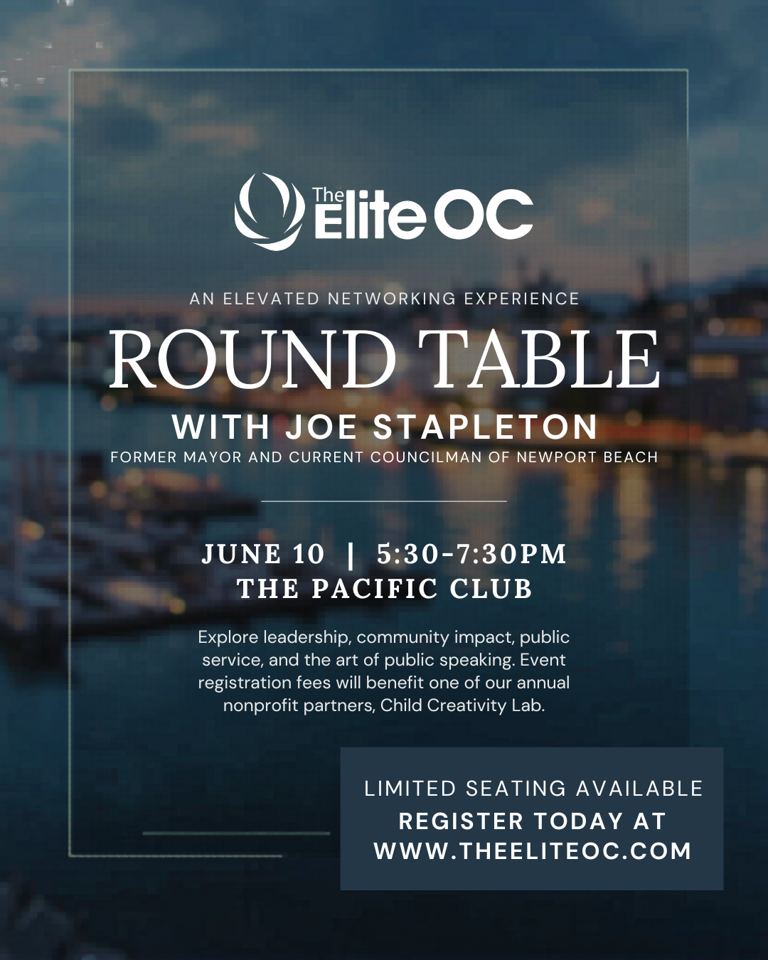 Elite OC Round Table: Leadership, Service & Public Speaking with Joe Stapleton