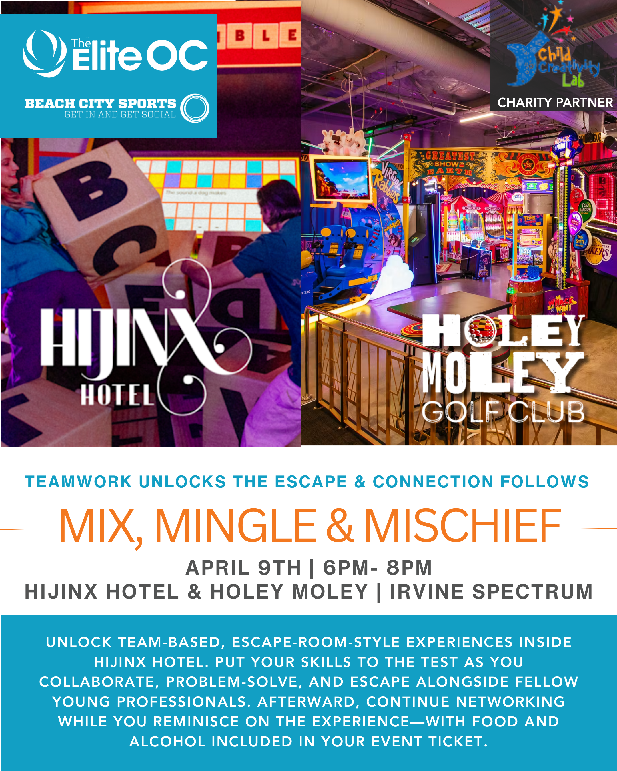 Mix, Mingle & Mischief | Benefiting Child Creativity Lab