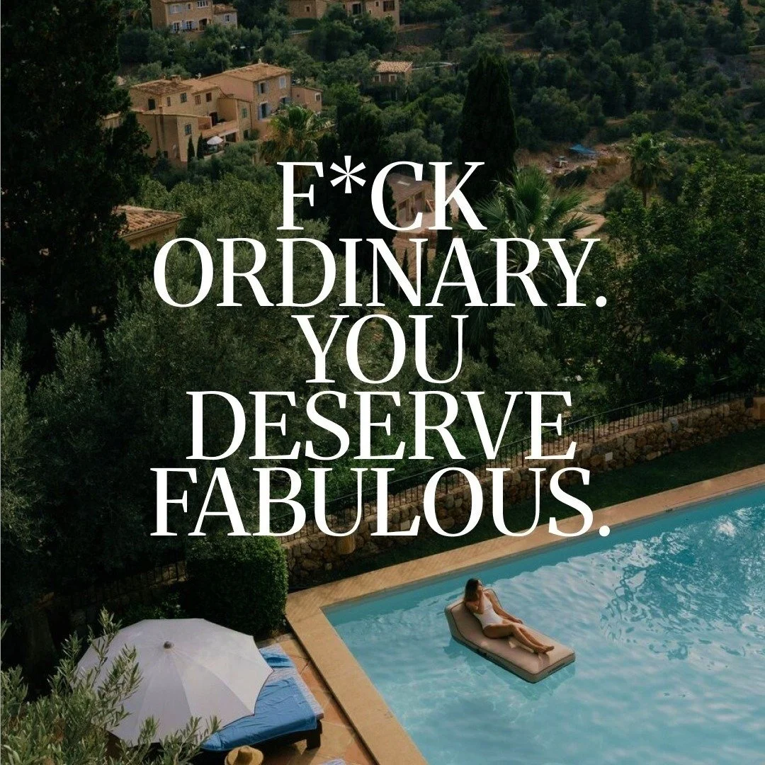 Ordinary is overcrowded. Fabulous has better views.

Comment VIEWS and I&rsquo;ll share the property details with you.

#travelwithtess #luxuryslowtravel #fckordinaryyoudeservefabulous