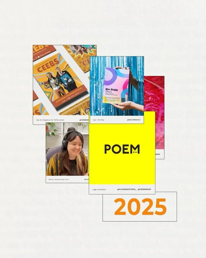 2025 HIGHLIGHTS:

&mdash; Client work I loved (see slides)
&mdash; Many white-label projects quietly humming away in the background
&mdash; And joining a creative collective I&rsquo;m very excited about (last slide ✨)

Thanks to everyone who collabor